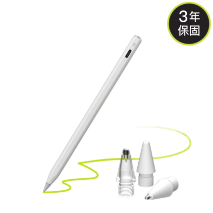 SwitchEasy EasyPencil Pro 4 iPad 主動式觸控筆 - 支援 2018~2022 可磁吸 iPad (不含 iPad 10), 白