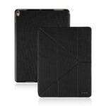 GNOVEL 素色含筆槽 iPad mini 8.3 吋 (第 7 代，2024，A17 Pro) 多角度平板保護殼, 黑