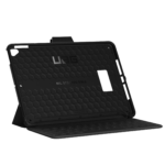 MLTIX S360 含筆槽防摔 Galaxy Tab A9 (8.7 吋，2024) 透明背板旋轉保護殼, 黑：圖片 7