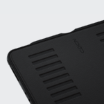 ZUGU case 可磁吸軍規 iPad Pro 13 吋 (第 7 代，2024，M4) 皮革平板保護殼, 經典黑：圖片 9