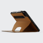 ZUGU case 可磁吸軍規 iPad Pro 12.9 吋 (第 6 代，2022，M2) 皮革平板保護殼, 質感棕