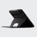 ZUGU case 可磁吸軍規 iPad Air 13 吋 (第 3 代，2026，M4) 皮革平板保護殼, 經典黑