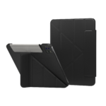 SwitchEasy Origami iPad Air 10.9 吋 (第 5 代，2022，M1) 全方位支架保護套, 黑