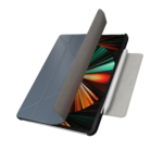 SwitchEasy Origami iPad Pro 12.9 吋 (第 5 代，2021，M1) 全方位支架保護套, 阿拉斯加藍：圖片 2
