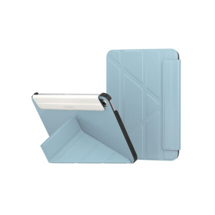 SwitchEasy Origami iPad mini 8.3 吋 (第 7 代，2024，A17 Pro) 全方位支架保護套, 寧靜藍