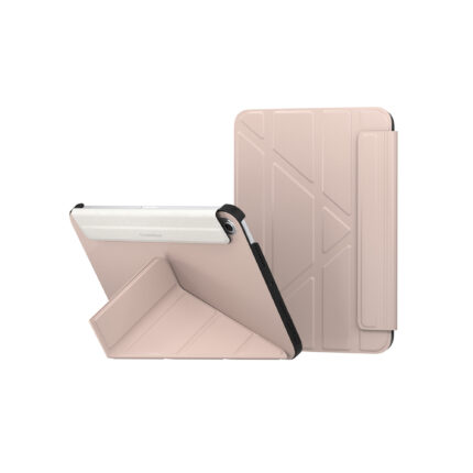 SwitchEasy Origami iPad mini 8.3 吋 (第 6 代，2021) 全方位支架保護套, 粉沙色