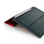 MLTIX S360 含筆槽防摔 Galaxy Tab S8 (11 吋，2022) 透明背板旋轉保護殼, 阿拉斯加藍：圖片 3