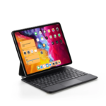 doqo 4 巧控磁吸式 iPad Air 13 吋 (第 3 代，2026，M4) 鍵盤保護殼 - 繁體, 黑