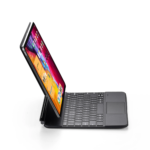 doqo 4 巧控磁吸式 iPad Air 13 吋 (第 3 代，2026，M4) 鍵盤保護殼 - 繁體, 黑：圖片 3