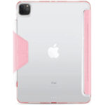 JTLEGEND AMOS 布紋 iPad Air 11 吋 (第 8 代，2026，M4) 支架平板保護套, 櫻花粉：圖片 4