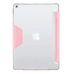 JTLEGEND AMOS 布紋 iPad 10.2 吋 (第 9 代,2021) 支架平板保護套, 櫻花粉
