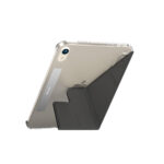 SwitchEasy Origami NUDE iPad mini 8.3 吋 (第 7 代，2024，A17 Pro) 全方位透明背蓋保護套, 黑：圖片 4