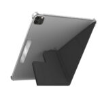 SwitchEasy Origami NUDE iPad Pro 12.9 吋 (第 5 代，2021，M1) 全方位透明背蓋保護套, 黑：圖片 4