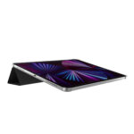 SwitchEasy Origami NUDE iPad Pro 12.9 吋 (第 5 代，2021，M1) 全方位透明背蓋保護套, 黑：圖片 3