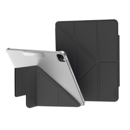 SwitchEasy Origami NUDE iPad Pro 11 吋 (第 1 代，2018) 全方位透明背蓋保護套, 黑