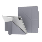 SwitchEasy Origami NUDE iPad Air 11 吋 (第 8 代，2026，M4) 全方位透明背蓋保護套, 阿拉斯加藍