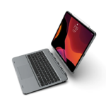 doqo 5 可拆式 iPad Air 10.9 吋 (第 4 代，2020) 鍵盤保護殼 - 繁體, 太空灰