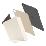 tomtoc 磁吸可拆式 iPad Air 13 吋 (第 3 代，2026，M4) 聰穎雙面夾保護套, 白