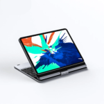 doqo 2 360 度可旋轉 iPad Pro 12.9 吋 (第 6 代，2022，M2) 巧控鍵盤保護殼 - 繁體, 太空灰：圖片 5