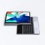 doqo 2 360 度可旋轉 iPad Pro 12.9 吋 (第 6 代，2022，M2) 巧控鍵盤保護殼 - 繁體, 太空灰：圖片 3