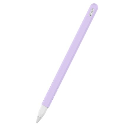 Penoval 矽膠 Apple Pencil Pro 專用觸控筆套, 紫色
