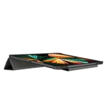 SwitchEasy Origami iPad Air 11 吋 (第 7 代，2025，M3) 全方位支架保護套, 皮革黑：圖片 3