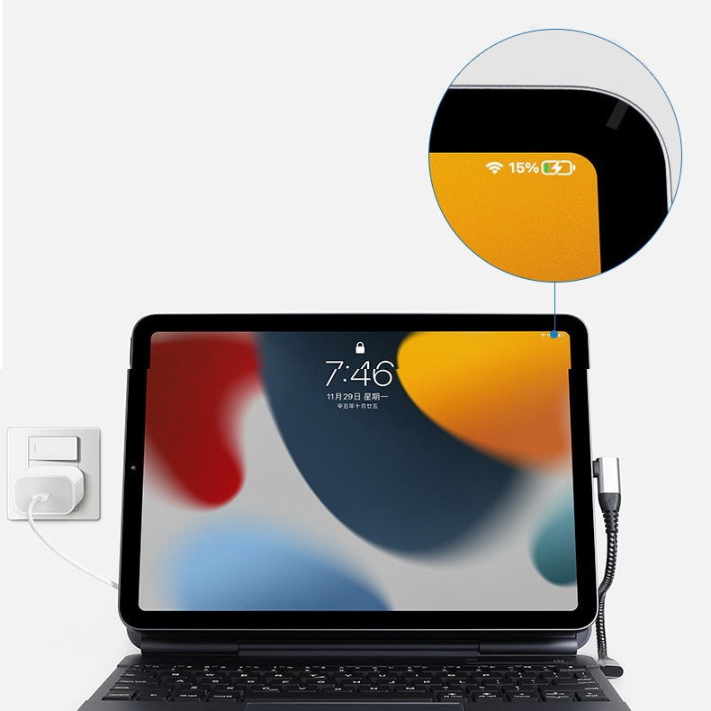 doqo 3 巧控含 HUB 2022 iPad Air 5 (10.9 吋) 鍵盤保護殼 - 繁體, 太空灰
