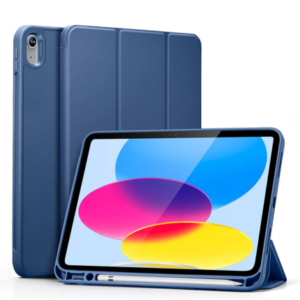 ESR 優觸TPU 2022 iPad 10 (10.9 吋) 含筆槽平板保護套, 水手藍