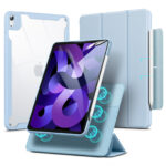 ESR 億色 優觸巧拼 iPad Air 11 吋 (第 6 代，2024，M2) 可拆式含磁扣平板保護套, 天空藍