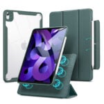 ESR 億色 優觸巧拼 iPad Air 10.9 吋 (第 4 代，2020) 可拆式含磁扣平板保護套, 仙人掌綠