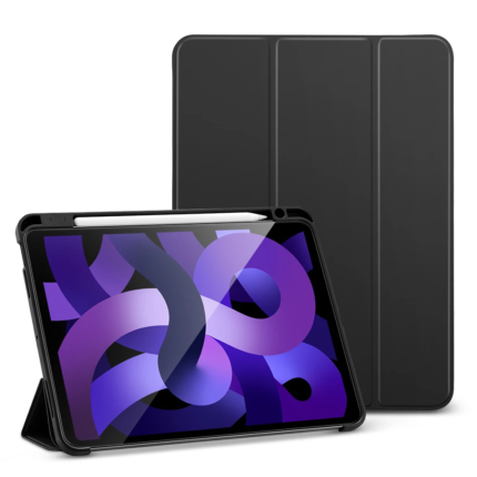 ESR 優觸TPU 2024 iPad Air 6 (11 吋, M2) 含筆槽平板保護套, 魔力黑