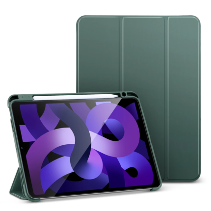 ESR 優觸TPU 2024 iPad Air 6 (11 吋, M2) 含筆槽平板保護套, 仙人掌綠