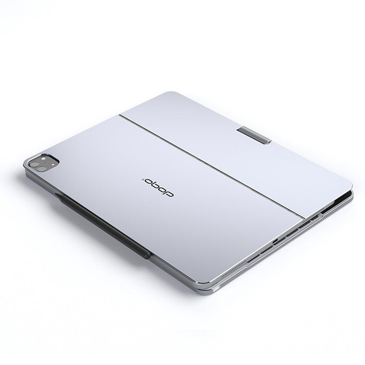 doqo 2 360 度可旋轉 iPad Pro 11 吋 (第 3 代,2021,M1) 鍵盤保護殼 - 繁體, 太空灰