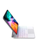 doqo 4 巧控磁吸式 iPad 10.9 吋 (第 10 代，2022) 鍵盤保護殼 - 繁體, 白：圖片 5