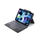 MLTIX 磁吸式抗彎曲 iPad Air 11 吋 (第 7 代，2025，M3) 含磁扣鍵盤保護殼 - 繁體, 極致灰：圖片 4