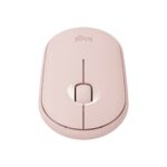 Logitech 羅技 PEBBLE M350S 藍牙無線滑鼠 藍牙滑鼠, 粉色：圖片 4