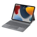 Logitech 羅技 COMBO TOUCH iPad Pro 12.9 吋 (第 6 代，2022，M2) 可拆式鍵盤保護殼 - 英文, 灰