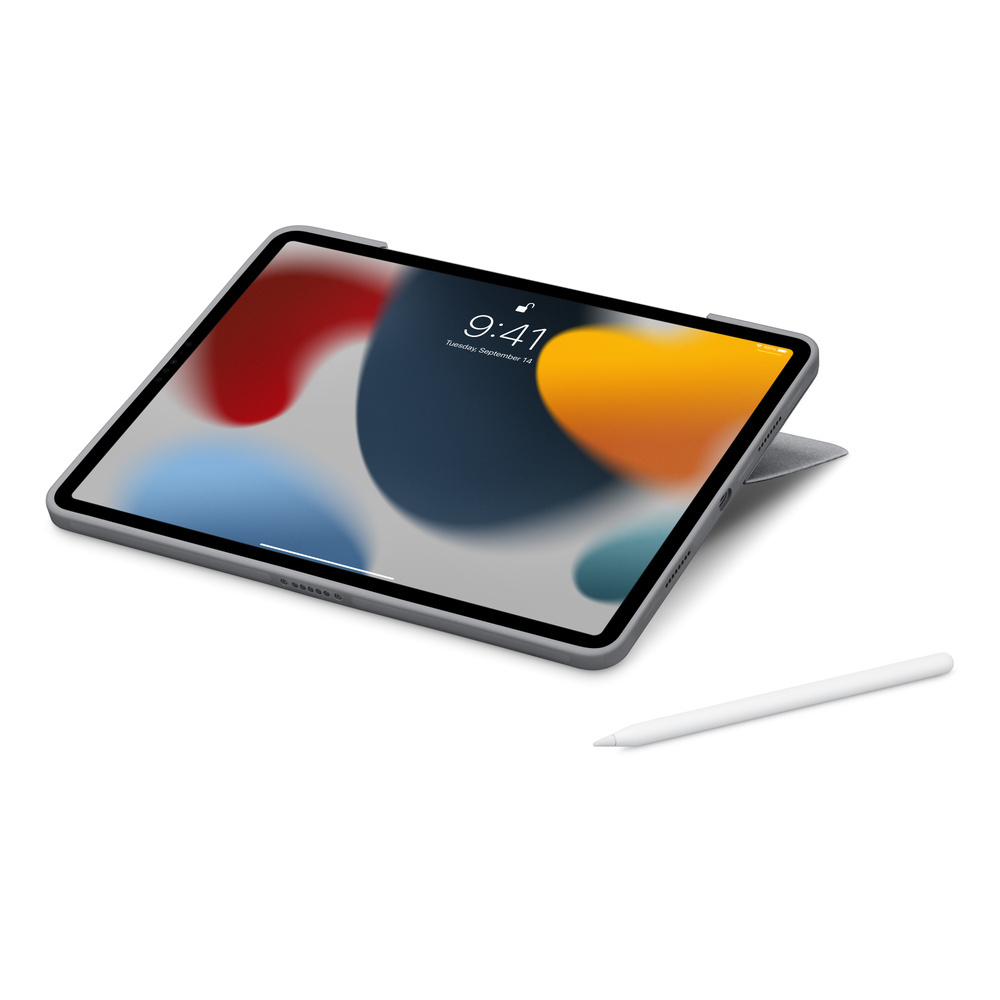 Logitech 羅技COMBO TOUCH 2020 iPad Air 4 (10.9 吋) 鍵盤保護殼, 灰 