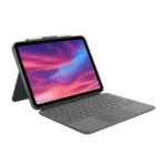 Logitech 羅技 COMBO TOUCH iPad 10.9 吋 (第 10 代，2022) 鍵盤保護殼 - 繁體, 灰