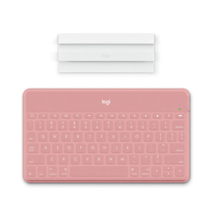 Logitech 羅技 Keys-to-Go 藍牙無線鍵盤 - 繁體, 粉色