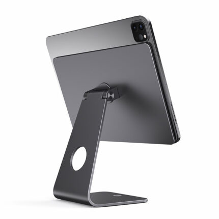 JOPREE X43 磁吸式 iPad Pro 12.9 吋 (第 5 代，2021，M1) 金屬桌面支架, 太空灰