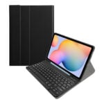 MLTIX 書本式 Galaxy Tab S6 Lite (10.4 吋，2022) 鍵盤保護套 - 繁體, 黑