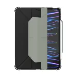 JTLEGEND Mighty Transformer 可拆式 iPad Pro 11 吋 (第 4 代，2022，M2) 軍規多角度透明保護殼, 黑：圖片 2