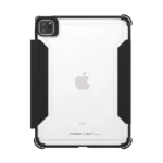 JTLEGEND Mighty Shield iPad Air 11 吋 (第 8 代，2026，M4) 軍規多角度透明保護殼, 黑