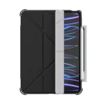 JTLEGEND Mighty Shield iPad Pro 11 吋 (第 1 代，2018) 軍規多角度透明保護殼, 黑：圖片 2