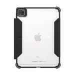 JTLEGEND Mighty Transformer 可拆式 iPad Pro 11 吋 (第 4 代，2022，M2) 軍規多角度透明保護殼, 黑：圖片 3