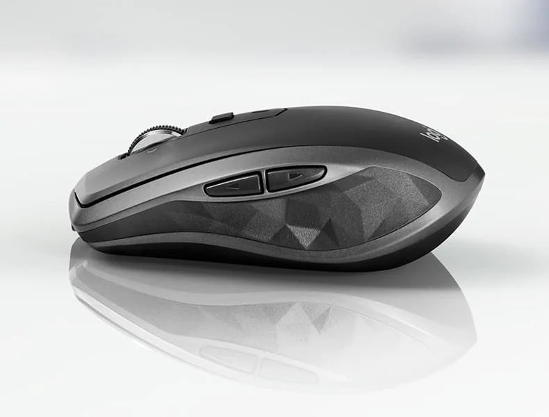 Logitech 羅技 MX Anywhere 2S 跨平台平板 藍牙無線滑鼠, 黑