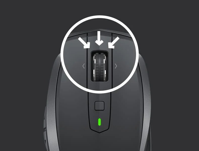 Logitech 羅技 MX Anywhere 2S 跨平台平板 藍牙無線滑鼠, 黑