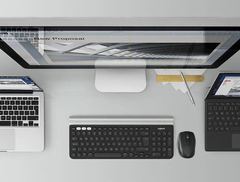 Logitech 羅技 MX Anywhere 2S 跨平台平板 藍牙無線滑鼠, 黑