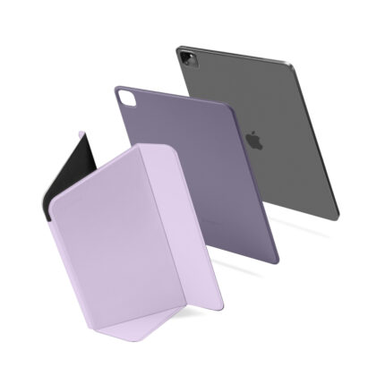 tomtoc 磁吸可拆式 2020 iPad Pro 11吋 2代 聰穎雙面夾保護套, 紫色